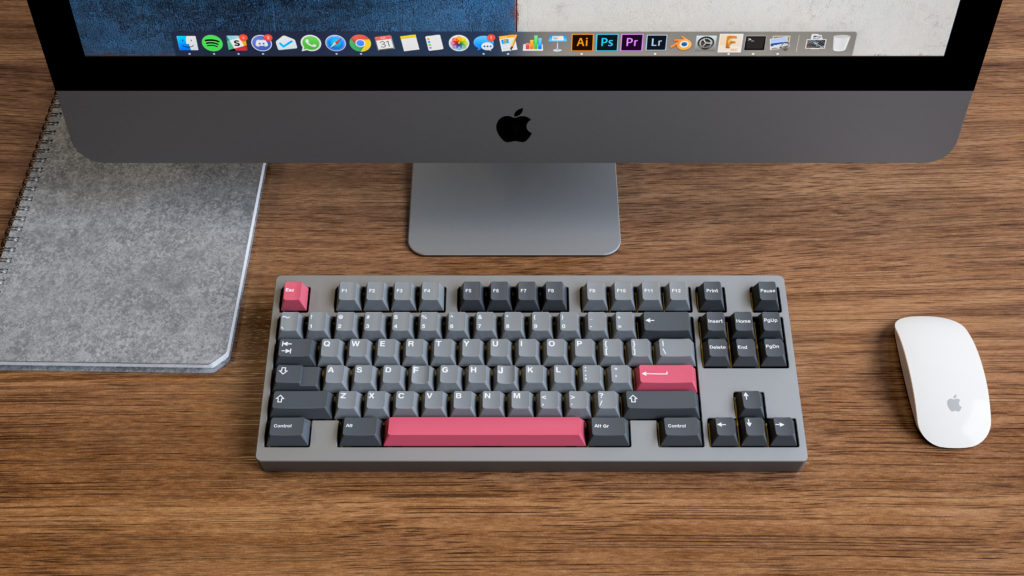 i1 keyboard, TKL by illuminati keyboards, inspired by OTD CLs